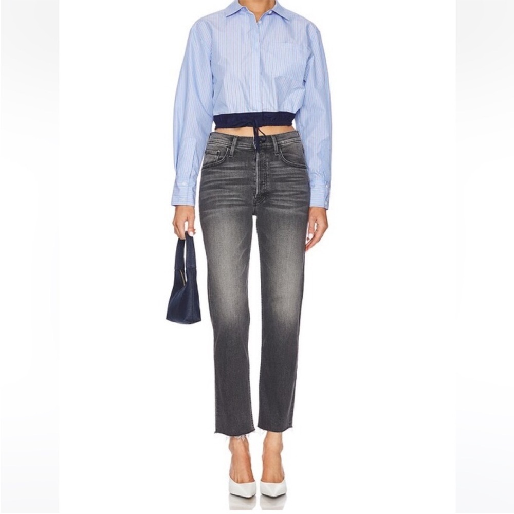 Mother The Tomcat Ankle Fray Jeans in Wanted! Size 25 NWOT - Picture 4 of 11